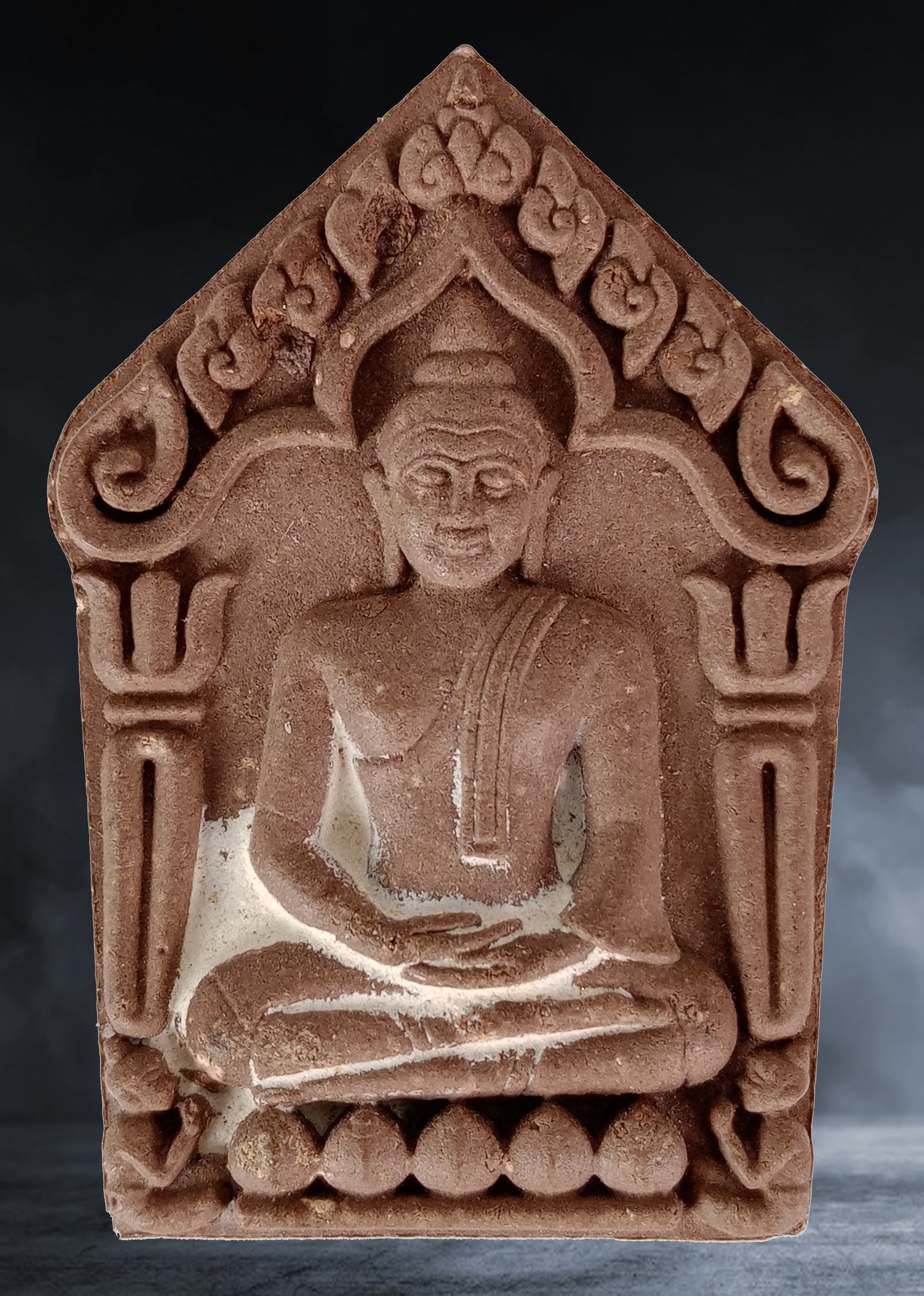 พระผงขุนแผนพลายกุมาร ท่านก๋งเตื่อง วัดคลองใหญ่ จ.ตราด รุ่นพิเศษ เนื้อผง ปี ๒๕๕๘