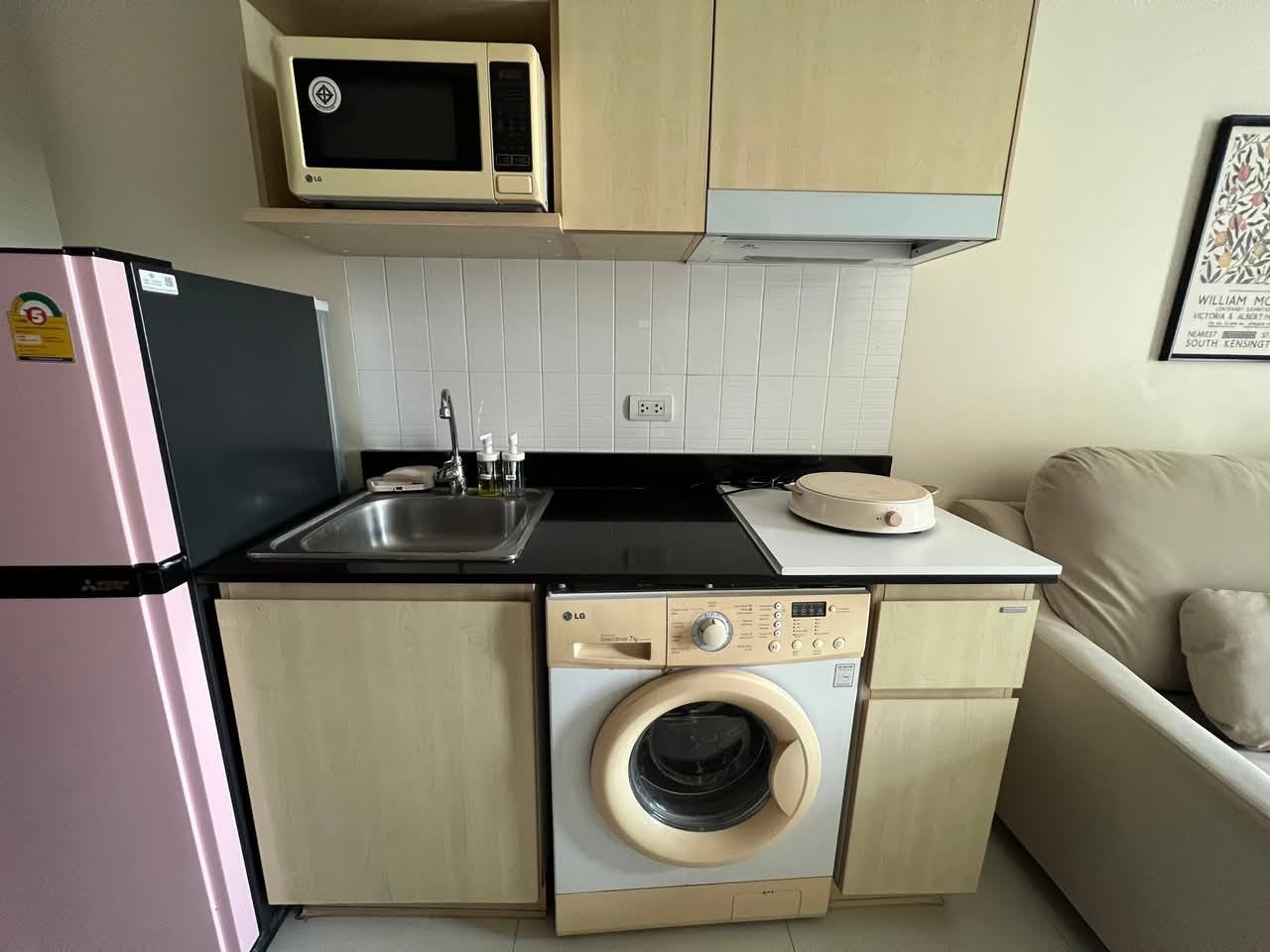 ปล่อยเช่า IDEO Verve Sukhumvit (ไอดีโอ เวิร์ฟ สุขุมวิท) - โซนพื้นที่ BTS อ่อนนุช 1ห้องนอน 1ห้องน้ำ - ขนาดห้อง 33 ตรม. ชั้น 12A - ให้เช่า 17,000 ต่อเดือน