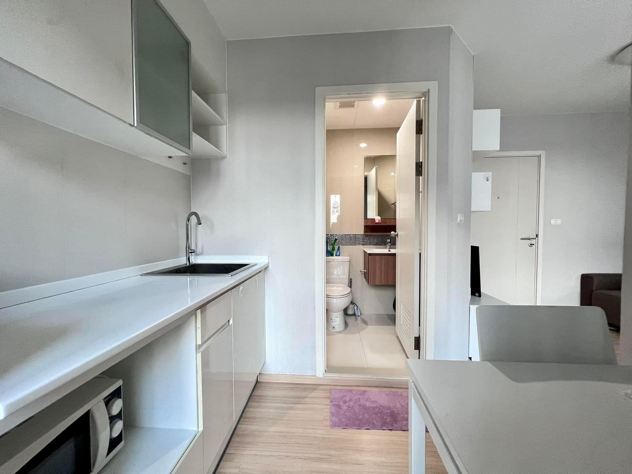 ปล่อยเช่าคอนโด ฟิวส์ เซนเซ่ บางแค (Fuse Sense Bangkae) - เฟอร์เครื่องใช้ไฟฟ้าครบครั้น - การเดินทาง: MRT สถานีหลักสองเพียง 1.4 km