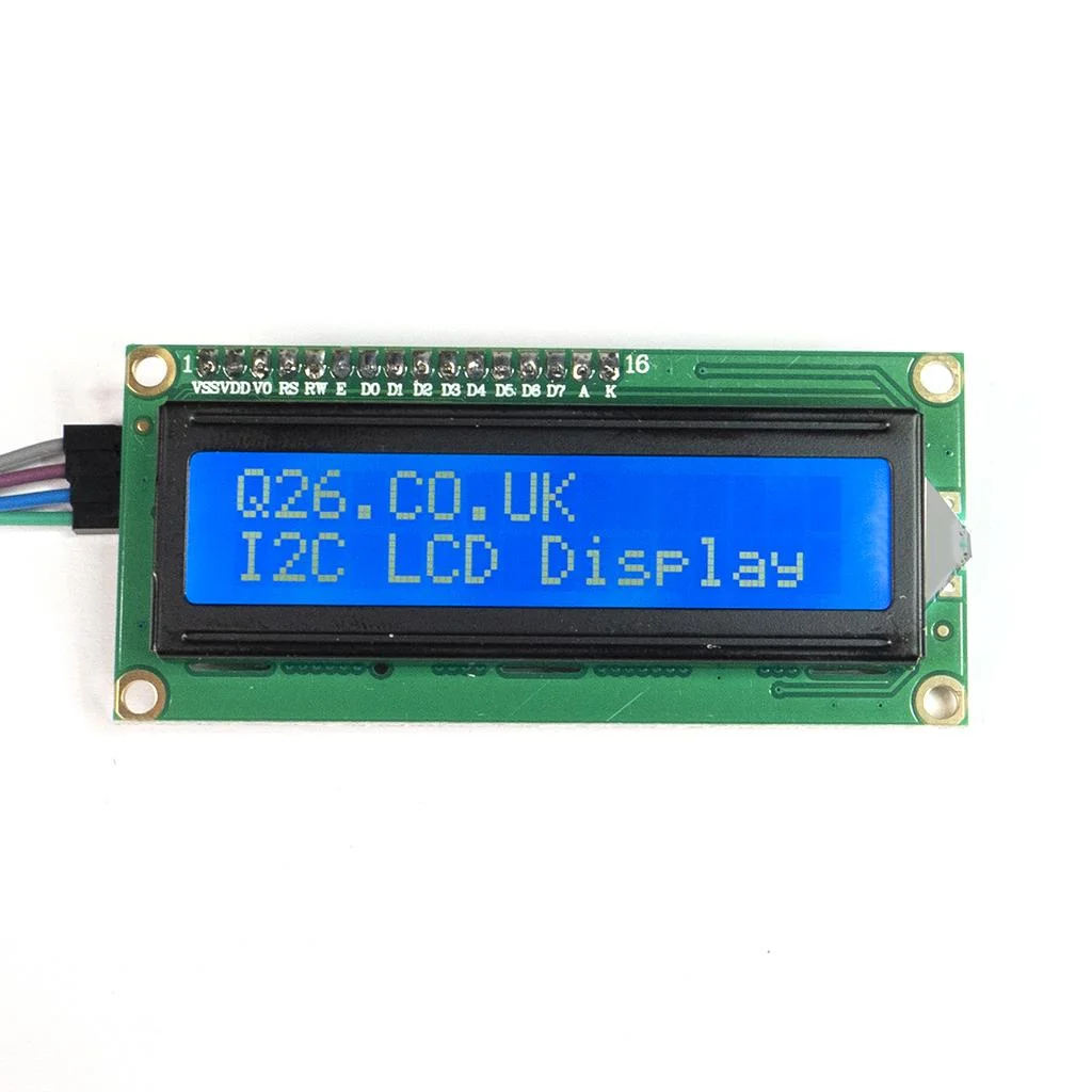 1602 LCD (Blue Screen) 16x2 LCD with backlight of the LCD screen