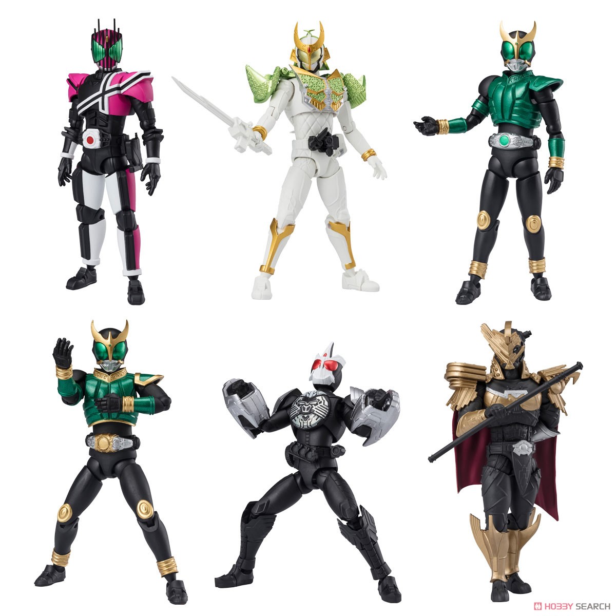 Bandai candy toy 4570117912108 (ได้ครบ7แบบ set 7) shodo-xx (double cross) kamen rider 06