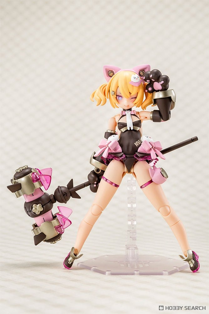 Kotobukiya 4934054068661 Megami Device Puni Mofu Kuro Mao