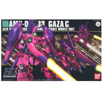 Bandai 4573102577412 1/144 HGUC GAZA C (NORMAL TYPE)