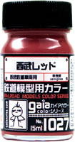 4582182275279 gaia 1027 Seibu Red (semigloss) 15ml.