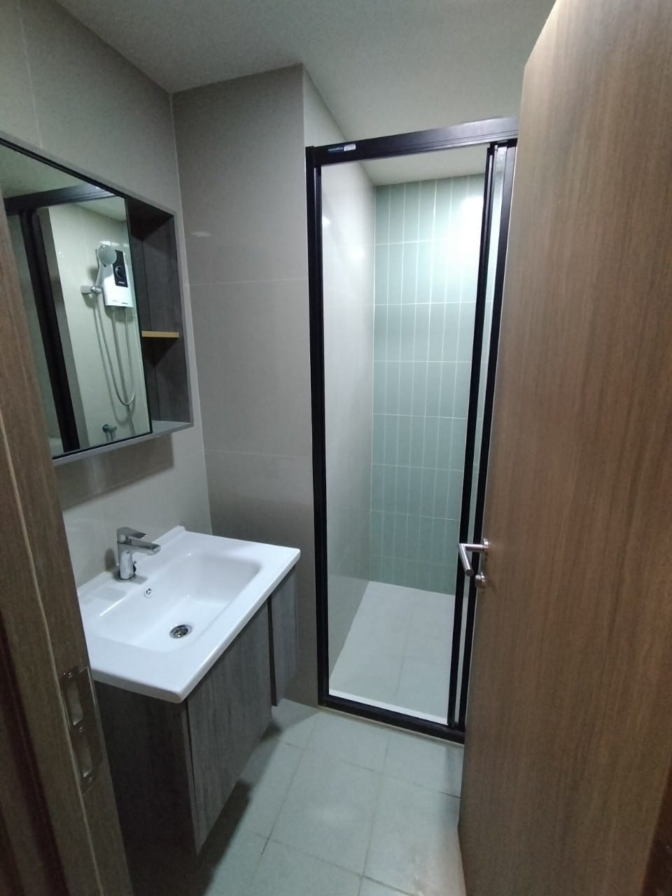 ปล่อยเช่าคอนโด THE MUVE Ram 22 (เดอะ มูฟ ราม 22) - Studio 1ห้องน้ำ 1ห้องครัว - ใกล้ MRT สถานีรามคำแหง 12 - ขนาดห้อง 25 ตรม. ชั้น 2 ตึก B