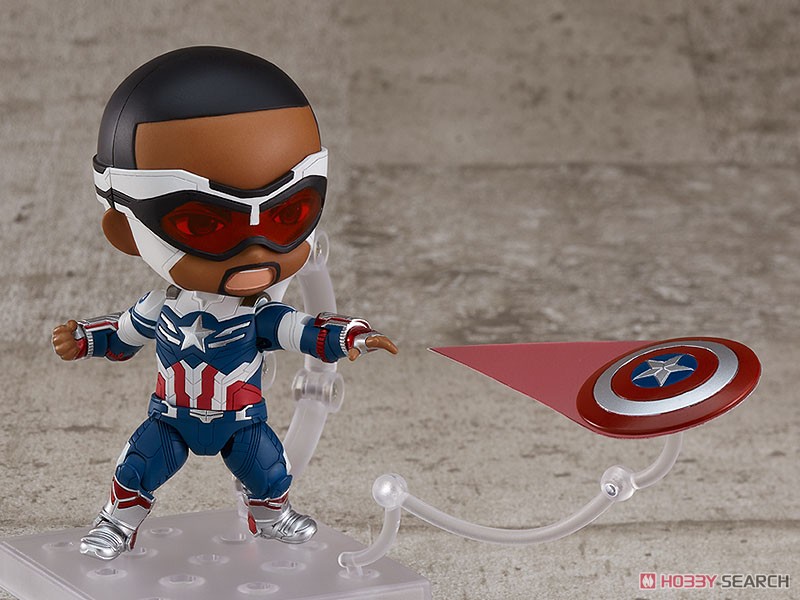gsc 4580590124806 Nendoroid Captain America (Sam Wilson) Dx
