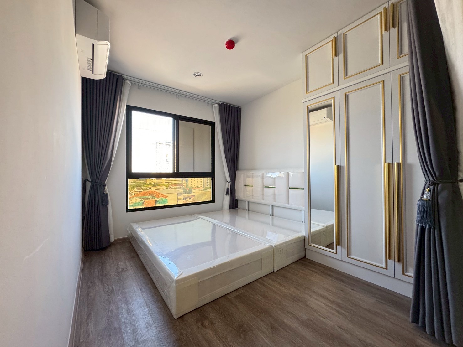 ให้เช่าคอนโด HI Kaset - Senanikhom Station (ไฮ เกษตร - เสนานิคม สเตชั่น) 1ห้องนอน / 1ห้องน้ำ ขนาด 28.75 ตรม. ชั้น 7 ตึก A ค่าเช่า 12,000 ต่อเดือน รถไฟฟ้า BTS เสนานิคม