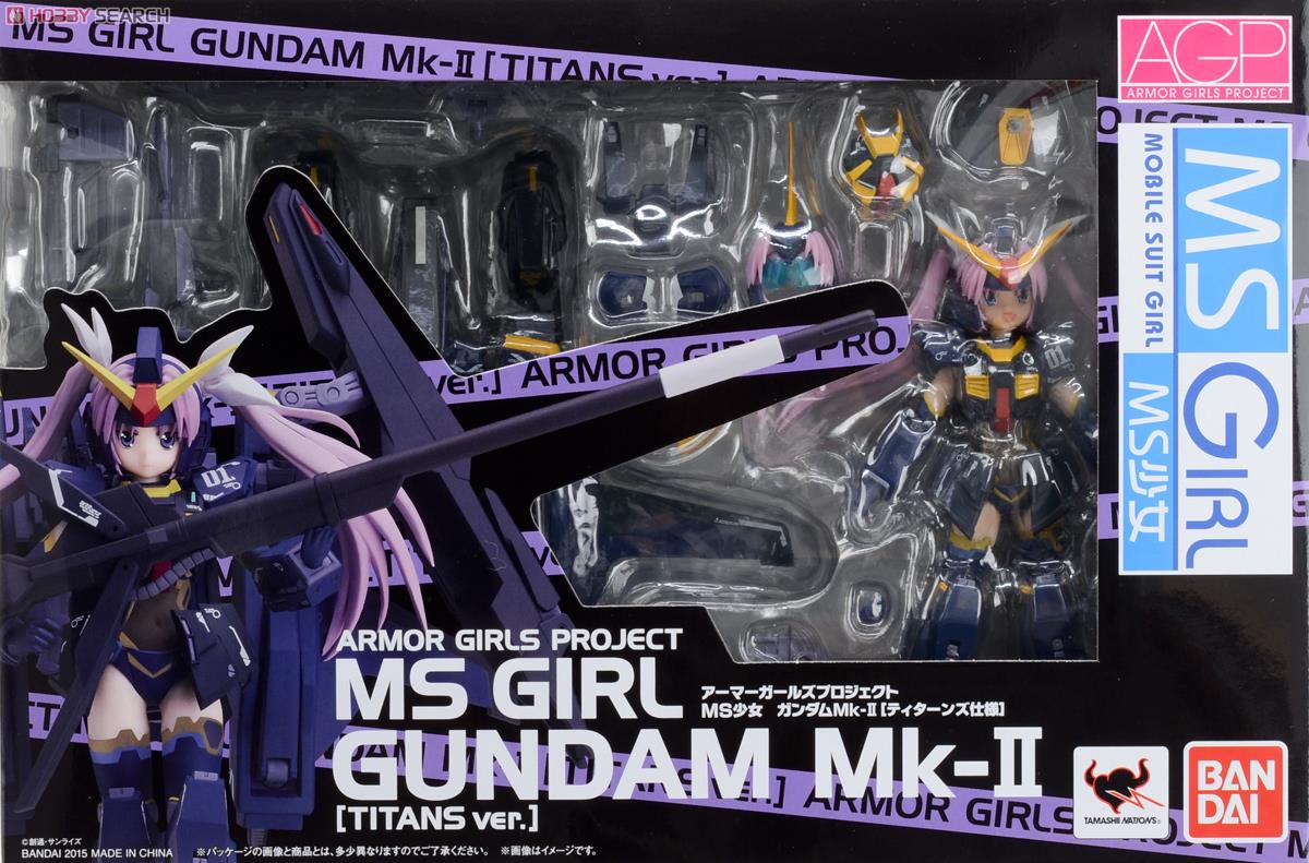 (เหลือ 1 ชิ้น รอเมล์ฉบับที่2 ยืนยัน ก่อนโอน) Armor Girls Project MS Girl Gundam MK-II (Titans Type) (PVC Figure)