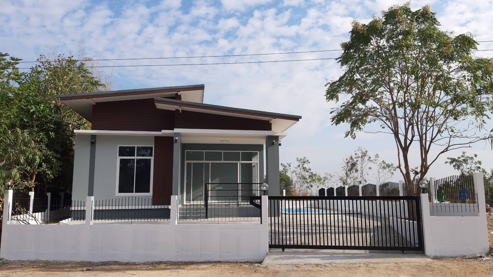 ขายบ้านเดี่ยวอยู่ใกล้โบนันซ่าขนาด64วา2ห้องนอน1ห้องน้ำ