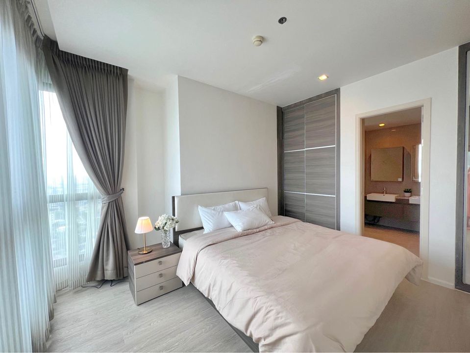 ปล่อยเช่าคอนโด Quinn Condo รัชดา 17 (ควิน คอนโด 17) - 2ห้องนอน 2ห้องน้ำ 1ห้องนั่งเล่น - ใกล้ MRT สุทธิสาร - ขนาดห้อง 66 ตรม. ชั้น 25