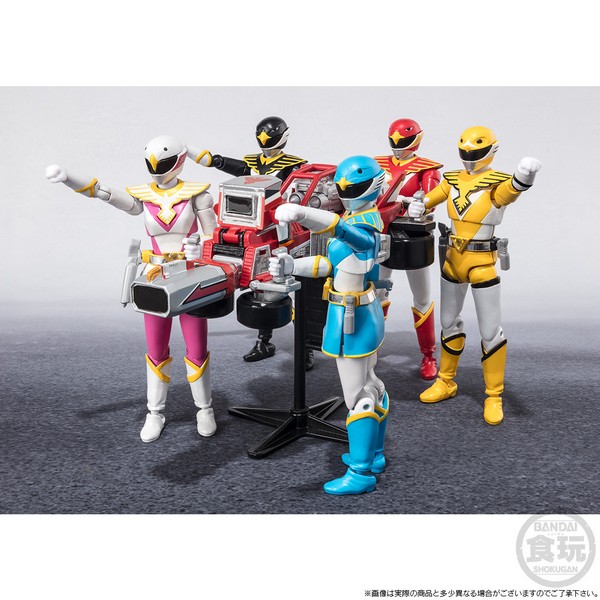 Bandai candy toy 4570117910753 SHODO SUPER CHOUJIN SENTAI JETMAN W/O RAMUNE