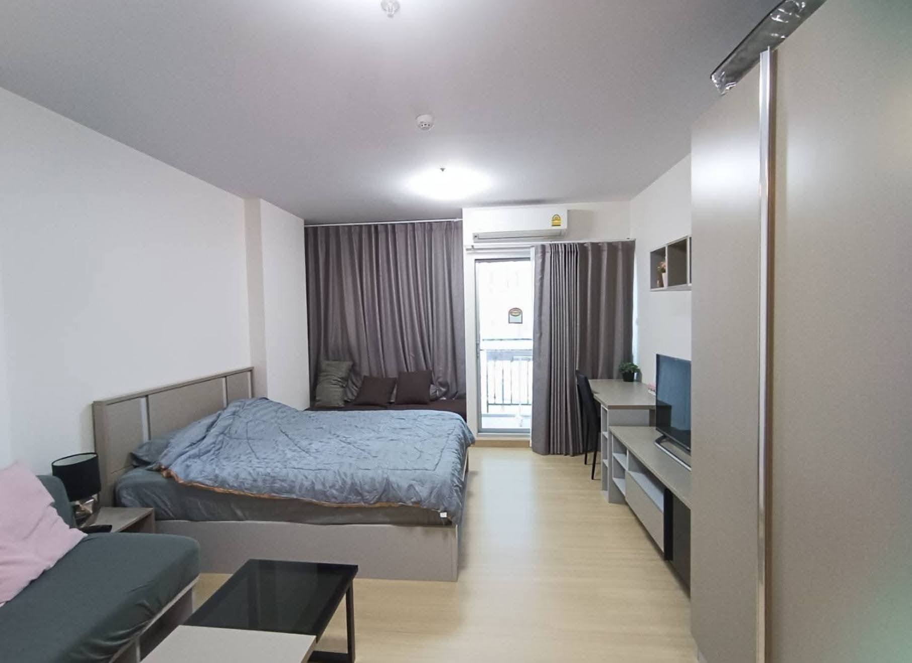 ให้เช่าคอนโด Supalai Veranda Rama 9 (ศุภาลัย เวอเรนด้า พระราม 9) - โซนพื้นที่ พระราม 9 - ห้องแบบ Studio 1ห้องน้ำ - ขนาดห้อง 29 ตรม. ชั้น 9 ตึก B