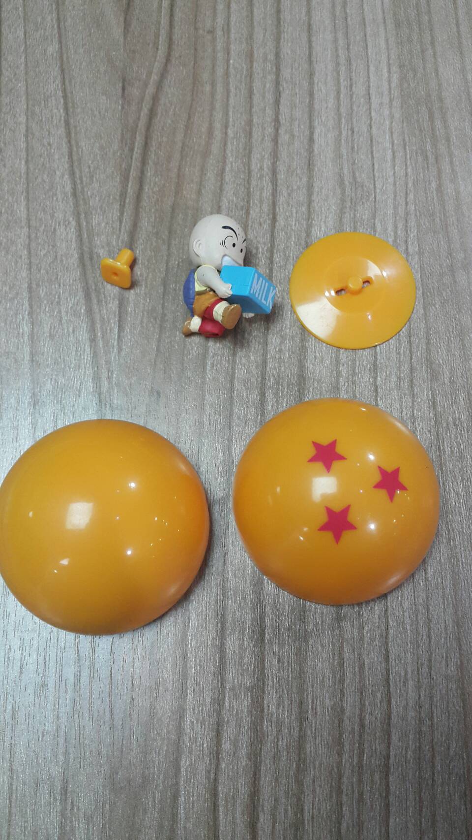 4549660227878 DRAGON BALL SUPER ON THE DRAGON BALL(1set มี4แบบ) ประกอบเสร็จ สูง 9 cm
