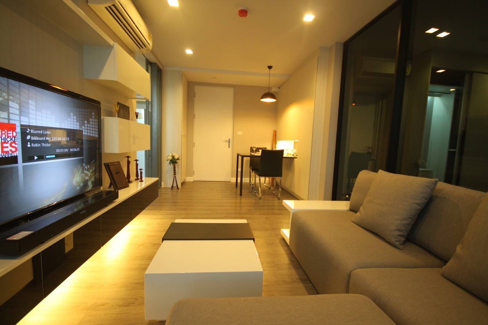 ให้เช่า The Room Sukhumvit 40 (เดอะ รูม สุขุมวิท 40) ชั้น7ทิศตะวันออก เฟอร์ครบ