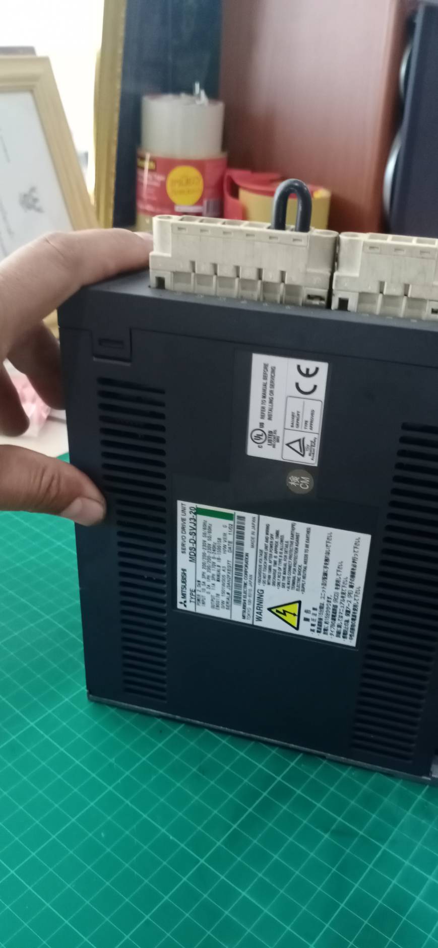 MITSUBISHI MDS-D-SVJ3-20 SERVO DRIVE