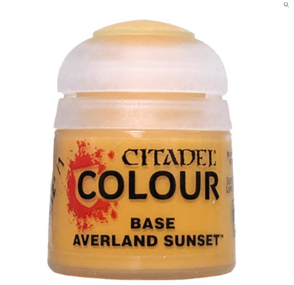 citadel 5011921185917 สีcitadel base: averland sunset 12ml. เหลือง