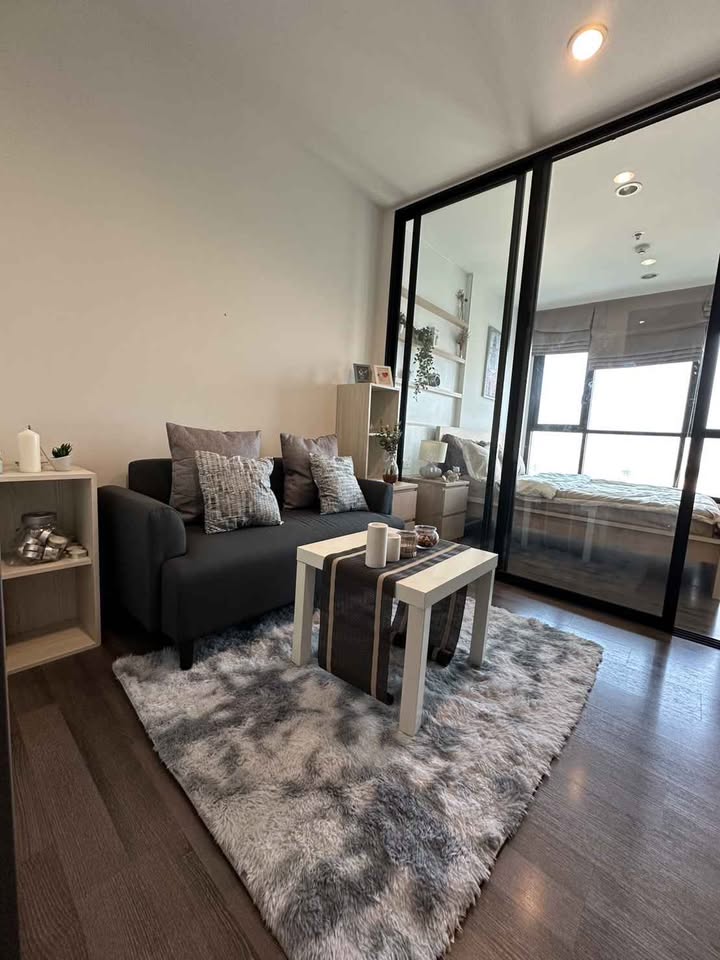 ให้เช่าคอนโด The Base Park East Sukhumvit 77 (เดอะ เบส พาร์ค อีสท์ สุขุมวิท 77) 1ห้องนอน / 1ห้องน้ำ ขนาด 26.5 ตรม. ชั้น 15 ค่าเช่า 15,000 ต่อเดือน รถไฟฟ้า BTS อ่อนนุช