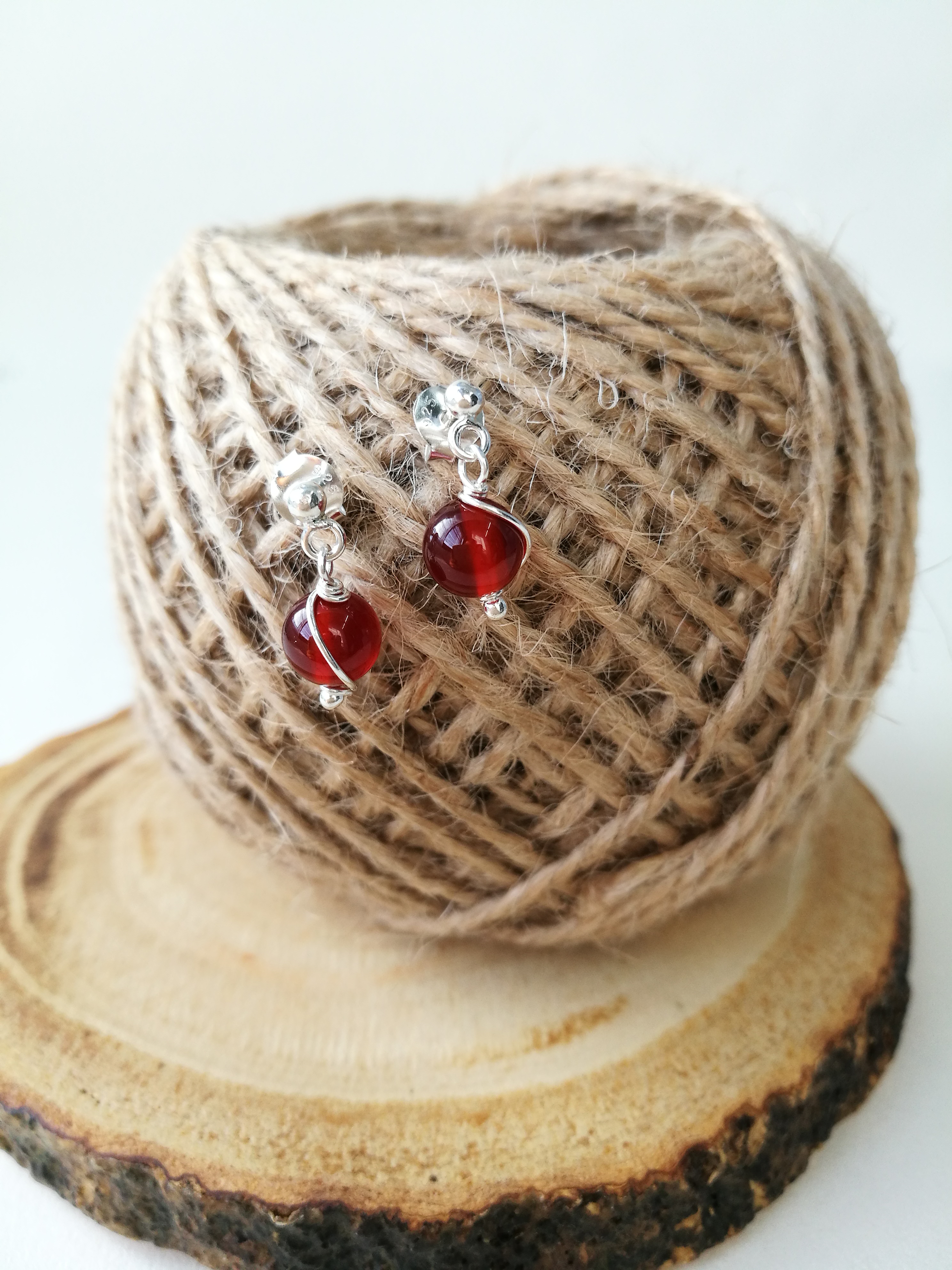ต่างหูคาเนเลี่ยน(Carnelian)