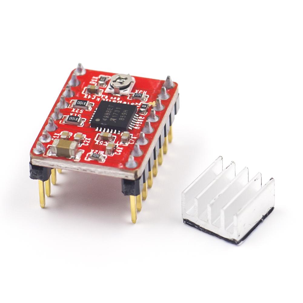 A4988 Stepper Motor Driver Module (for 3D Printer) + Heatsink