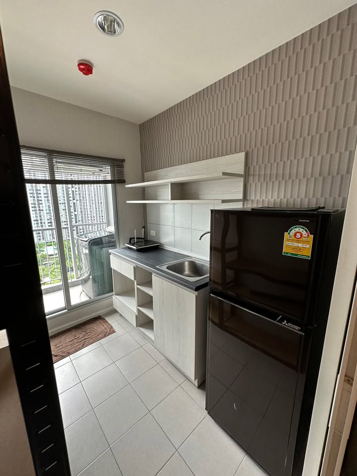 ให้เช่าห้องแบบ 1ห้องนอน 1ห้องน้ำ 1ครัวแยก โซนพื้นที่ BTS ตลาดพลู เดอะมอลล์ คอนโด Aspire Sathorn - Thapra (แอสปาย สาทร - ท่าพระ) ขนาดห้อง 30 ตรม. ชั้น 18