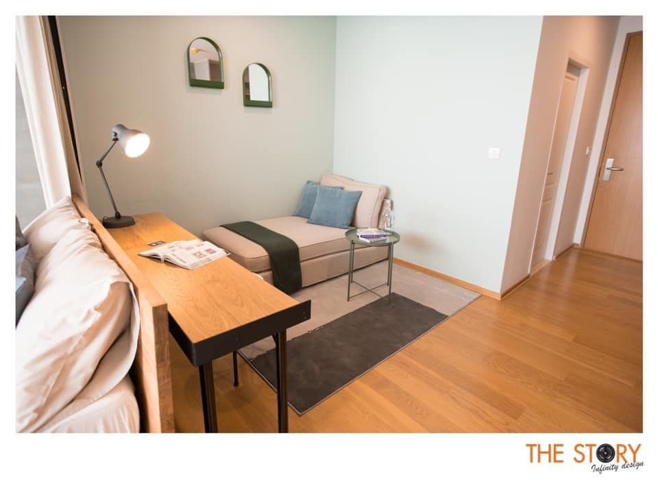 ปล่อยเช่าคอนโด Noble Revo Silom (โนเบิล รีโว สีลม) - 1ห้องนอน 1ห้องน้ำ 1ห้องนั่งเล่น - ใกล้ BTS สุรศักดิ์ - ขนาดห้อง 34 ตรม. ชั้น 18