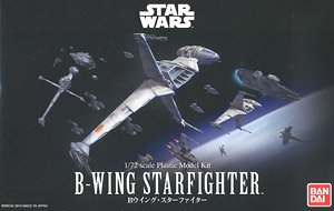 (เหลือ1ชิ้น ทักแชทก่อนโอน) 1/72 B-WING STARFIGHTER โมประกอบ 4500yen