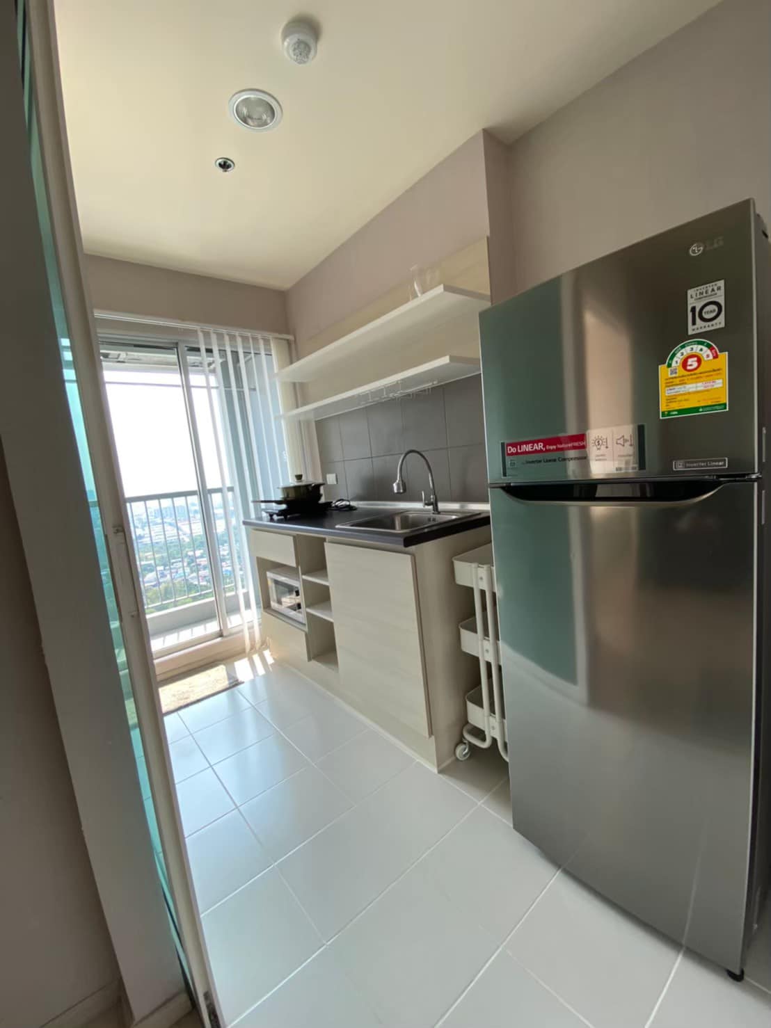 ให้เช่าคอนโด Aspire Ratchada - Wongsawang (แอสปาย รัชดา - วงศ์สว่าง) - ตกแต่งครบห้องแยกเป็นสัดส่วน - การเดินทาง MRTสายสีม่วง วงศ์สว่าง