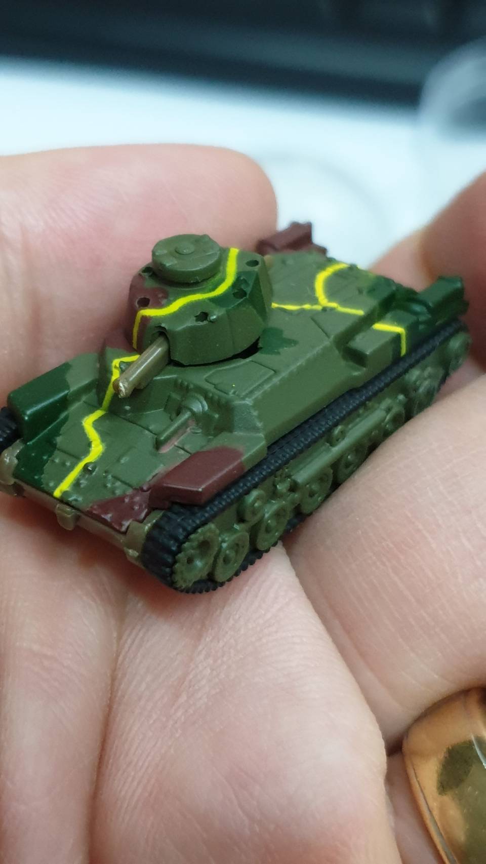 4589675711689 gasha แมวรถถัง ได้ครบ5แบบ