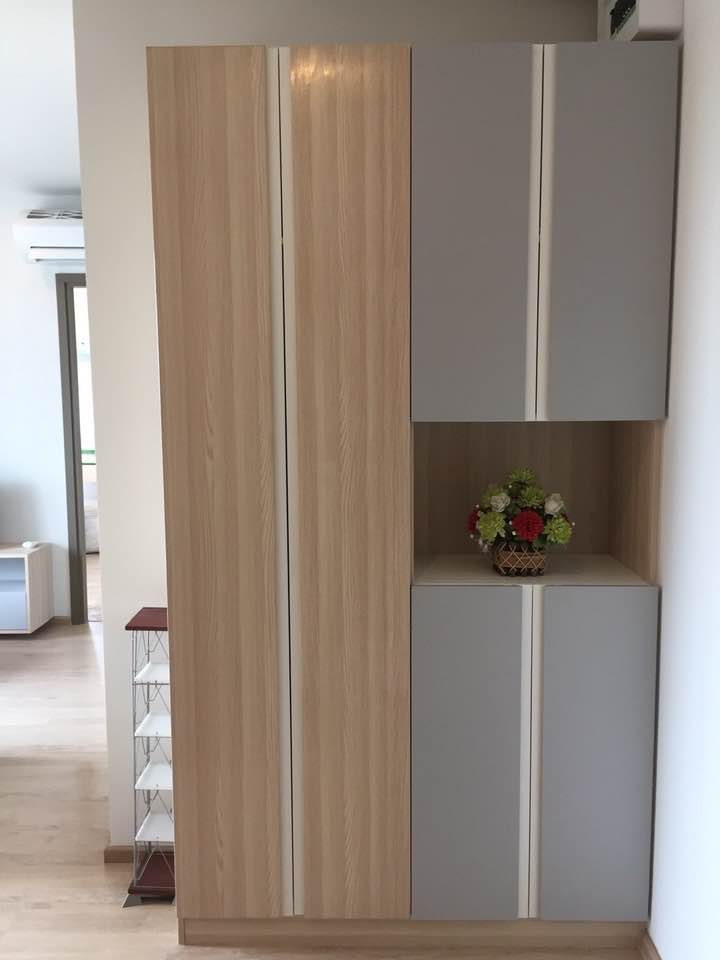 คอนโด IDEO O2 (ไอดีโอ โอทู) High Rise โซนพื้นที่ BTS บางนา ให้เช่าห้องแบบ 2ห้องนอน 2ห้องน้ำ ขนาดห้อง 53 ตรม. ชั้น 25 ตึก A วิวสระ