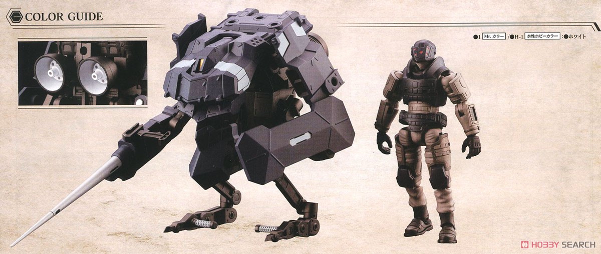 1/24 Hexa Gear Aerial Fighter Wood Pecker 4934054012046