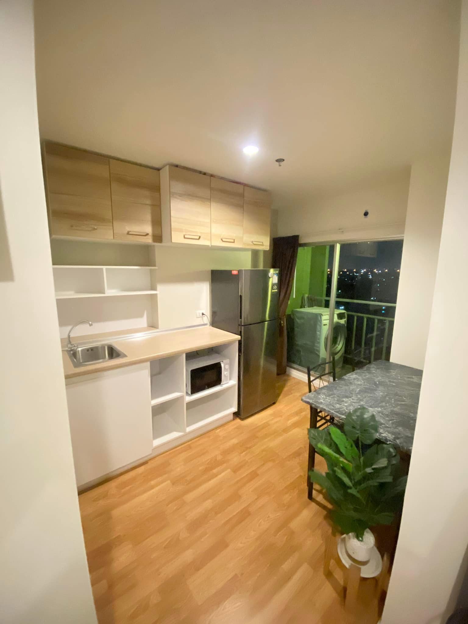 ให้เช่าห้องแบบ 1ห้องนอน 1ห้องน้ำ โซนพื้นที่ MRT หลักสอง คอนโด Lumpini Park Phetkasem 98 (ลุมพินี พาร์ค เพชรเกษม 98) ขนาดห้อง 26 ตรม. ชั้น 11 ตึก C