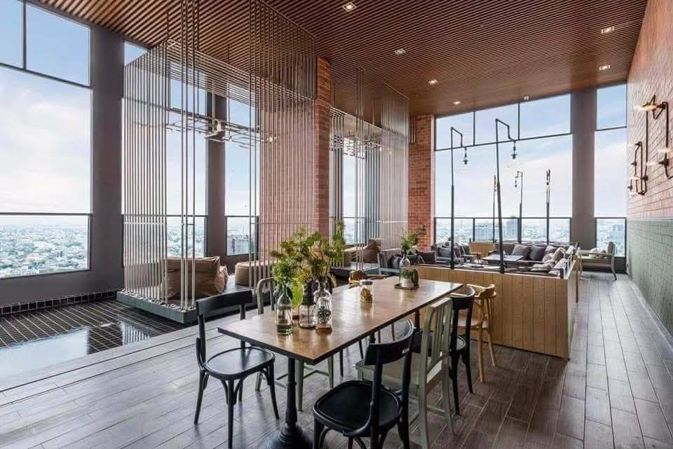 คอนโด Chapter One Midtown Ladprao 24 (แชปเตอร์วัน มิดทาวน์ ลาดพร้าว 24) High Rise โซนพื้นที่ MRT ลาดพร้าว ให้เช่าห้องแบบ 1ห้องนอน 1ห้องน้ำ ขนาดห้อง 31 ตรม. ชั้น 34 บนสุด