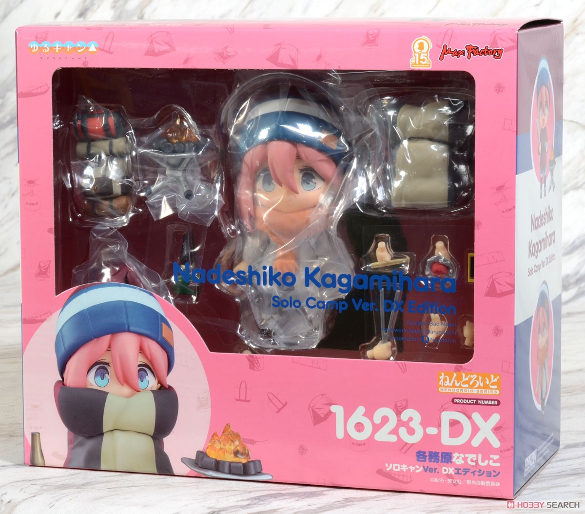4545784067550 Nendoroid Nadeshiko Kagamihara: Solo Camp Ver. DX Edition