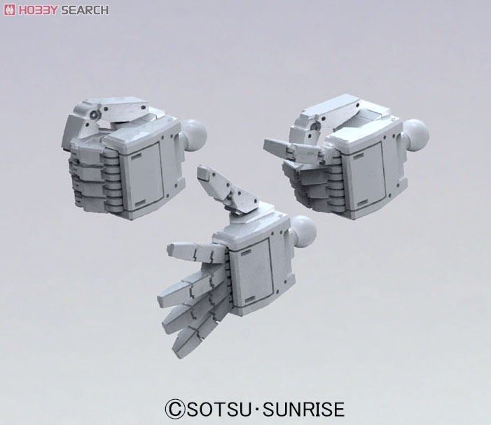 Bandai 4573102619464 BUILDERS PARTS HD 1/144 MS HAND 04 (E.F.S.F. LARGE)