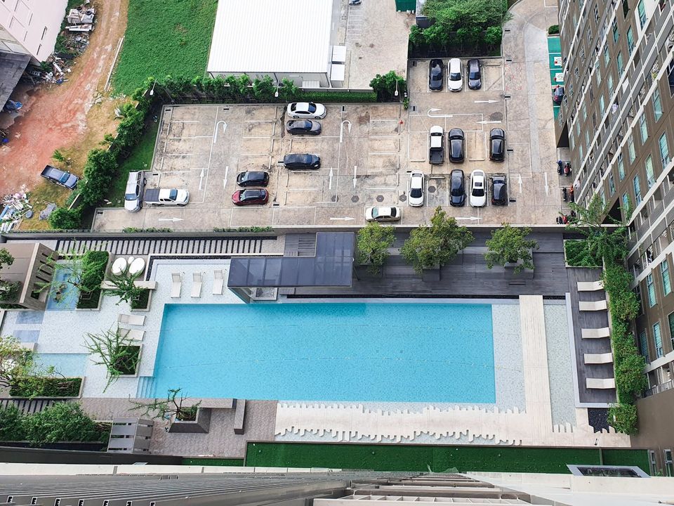 ให้เช่า Aspire Sathorn – Ratchapruek ชั้น23 วิวสระ ตกแต่งพร้อมเข้าอยู่