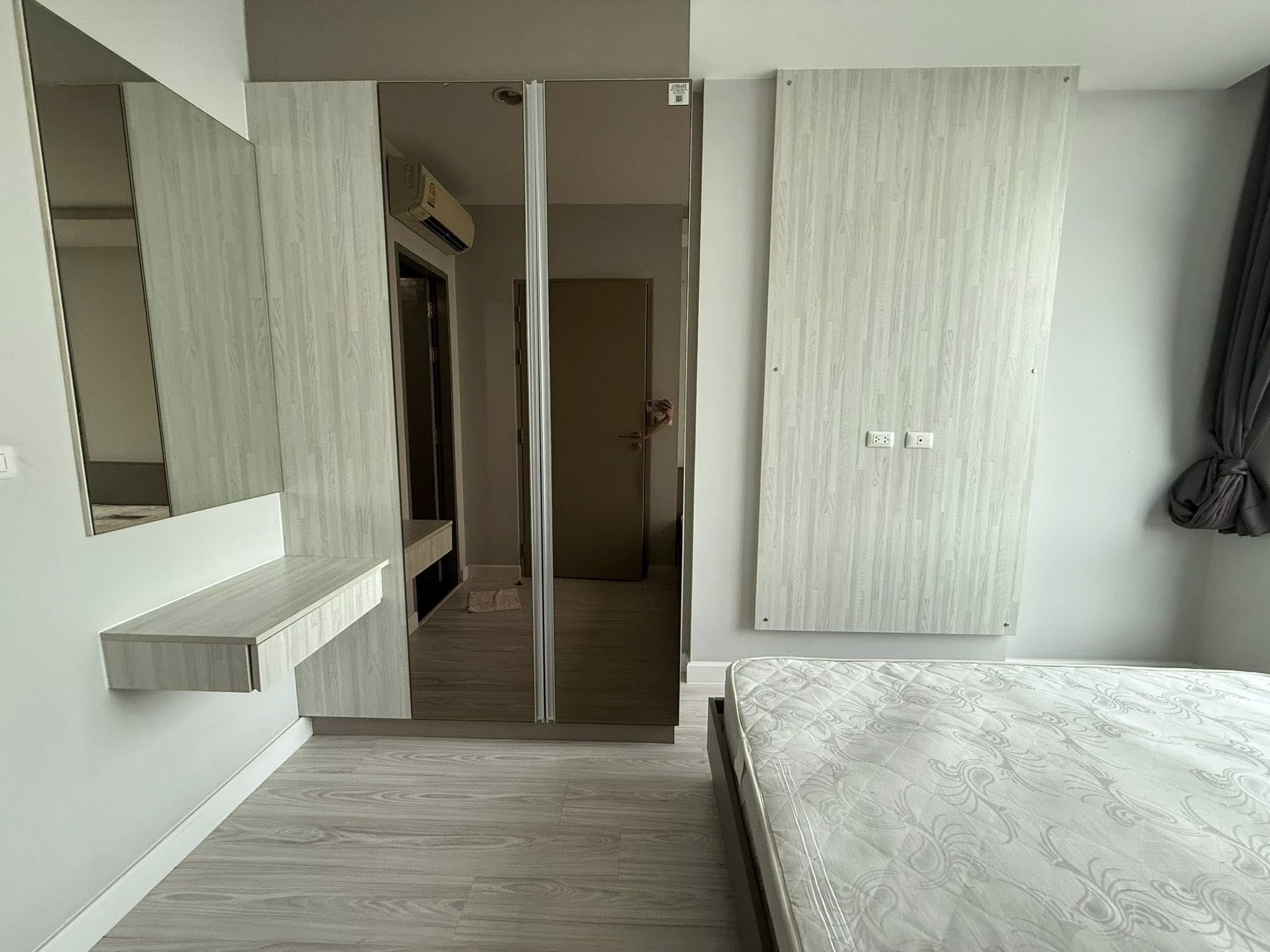 ให้เช่าห้องแบบ 1ห้องนอน 1ห้องน้ำ โซนพื้นที่ ตลาดหัวมุม คอนโด The Unique Kaset-Nawamin (ดิ ยูนีค เกษตร-นวมินทร์) Low Rise ขนาดห้อง 39 ตรม. ชั้น 3 พร้อม Private lift