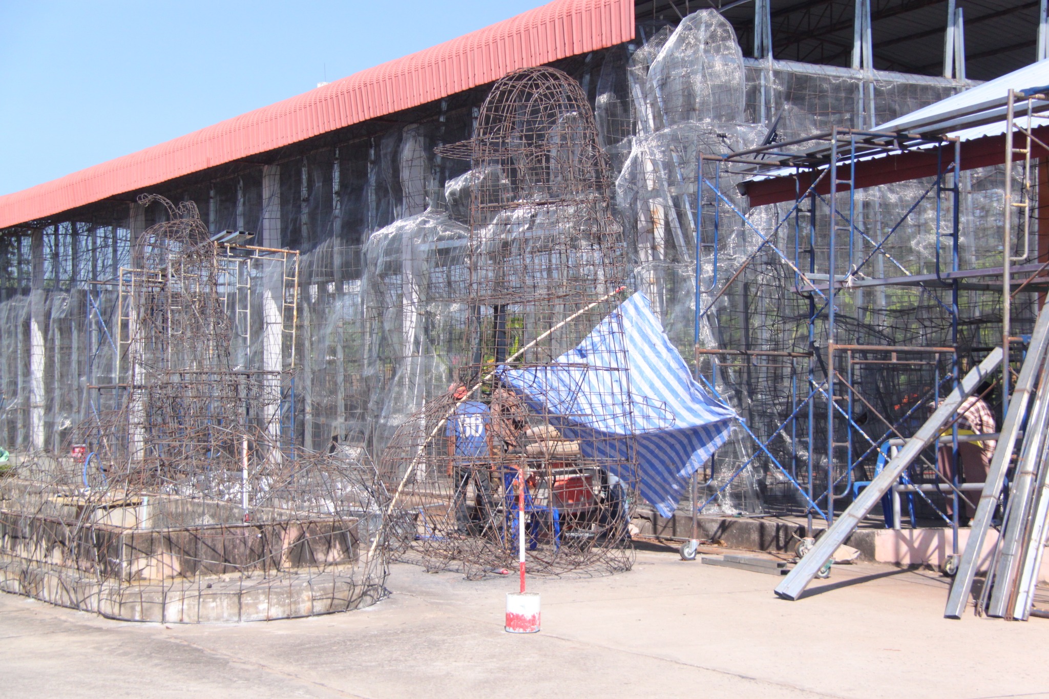 โครงการก่อสร้าง #พิพิธภัณฑ์เรืองแสงแหล่งเรียนรู้ผ้าไหม แหล่งท่องเที่ยว แลนด์มาร์คแห่งใหม่ #เทศบาลตำบลนาโพธิ์ จังหวัดบุรีรัมย์ สอบถาม โทร 061-6592998