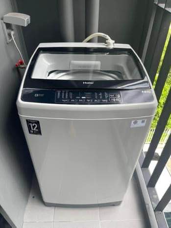 ให้เช่าคอนโด Atmoz Chaengwattana (แอทโมซ แจ้งวัฒนะ) - ตกแต่งเฟอร์ครบใกล้สระว่ายย้ำมีเครื่องซักผ้า