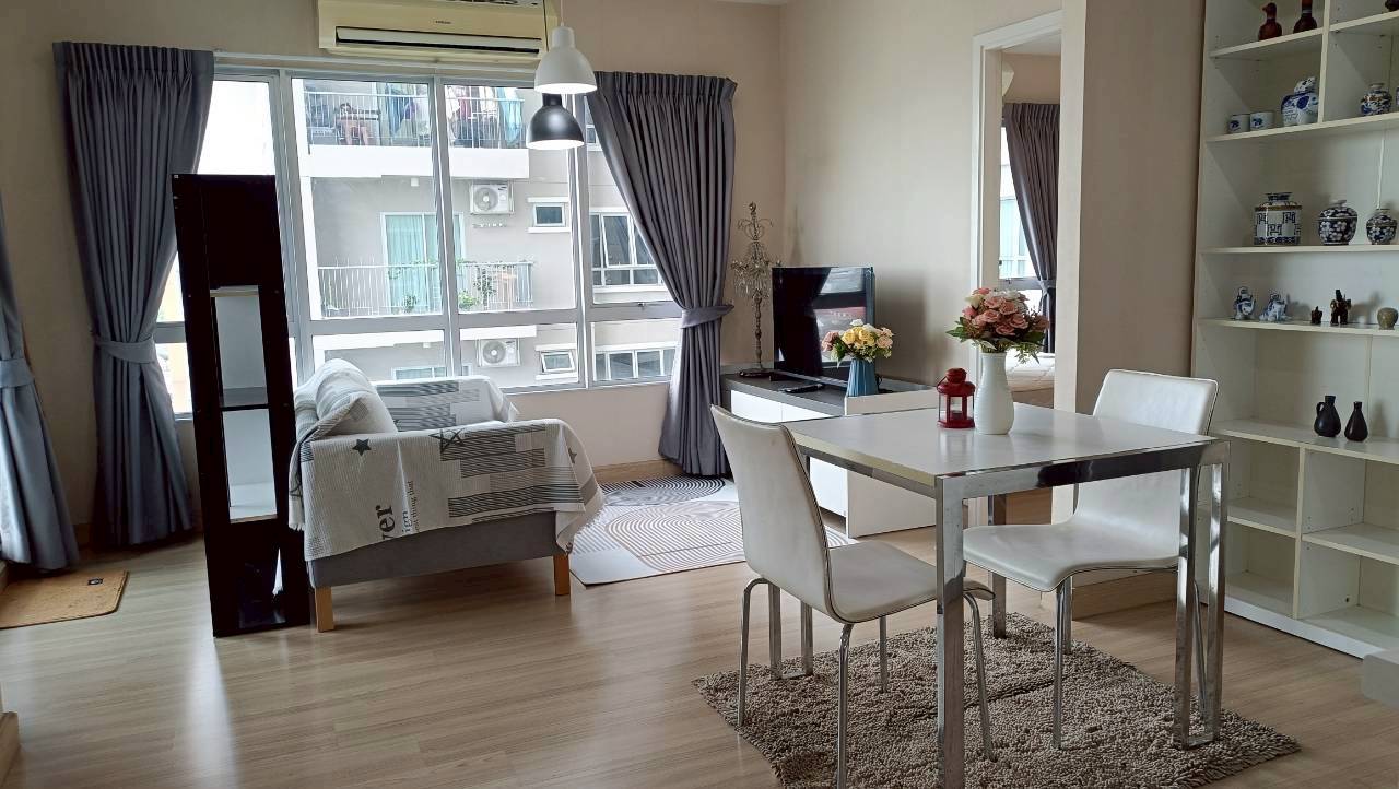 ให้เช่าคอนโด Motif Condo (โมทีฟ คอนโด) โซนพื้นที่ BTSวงเวียนใหญ่ MRTท่าพระ ห้องแบบ 2ห้องนอน / 1ห้องน้ำ / โซนครัวปิด · ขนาดห้อง 51 ตรม. ชั้น 10