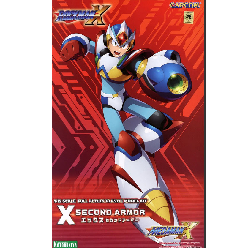 4934054028443 mega man X second armor- kotobukiya