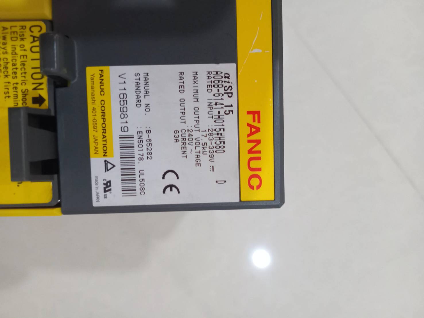 FANUC A06B-6141-H015 CNC Motor/Control