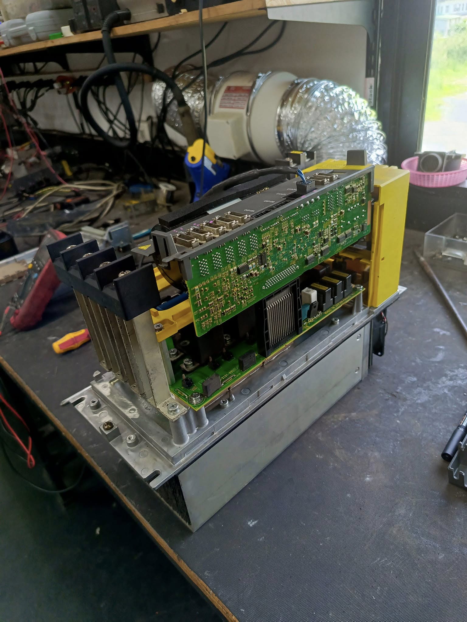 ซ่อม FANUC FANUC A06B-6220-H022#600 SPINDLE DRIVE