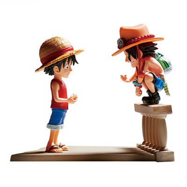 Banpresto 4983164894752 ONE PIECE WORLD COLLECTABLE FIGURE LOG STORIES-MONKEY.D.LUFFY & PORTGAS.D.ACE-
