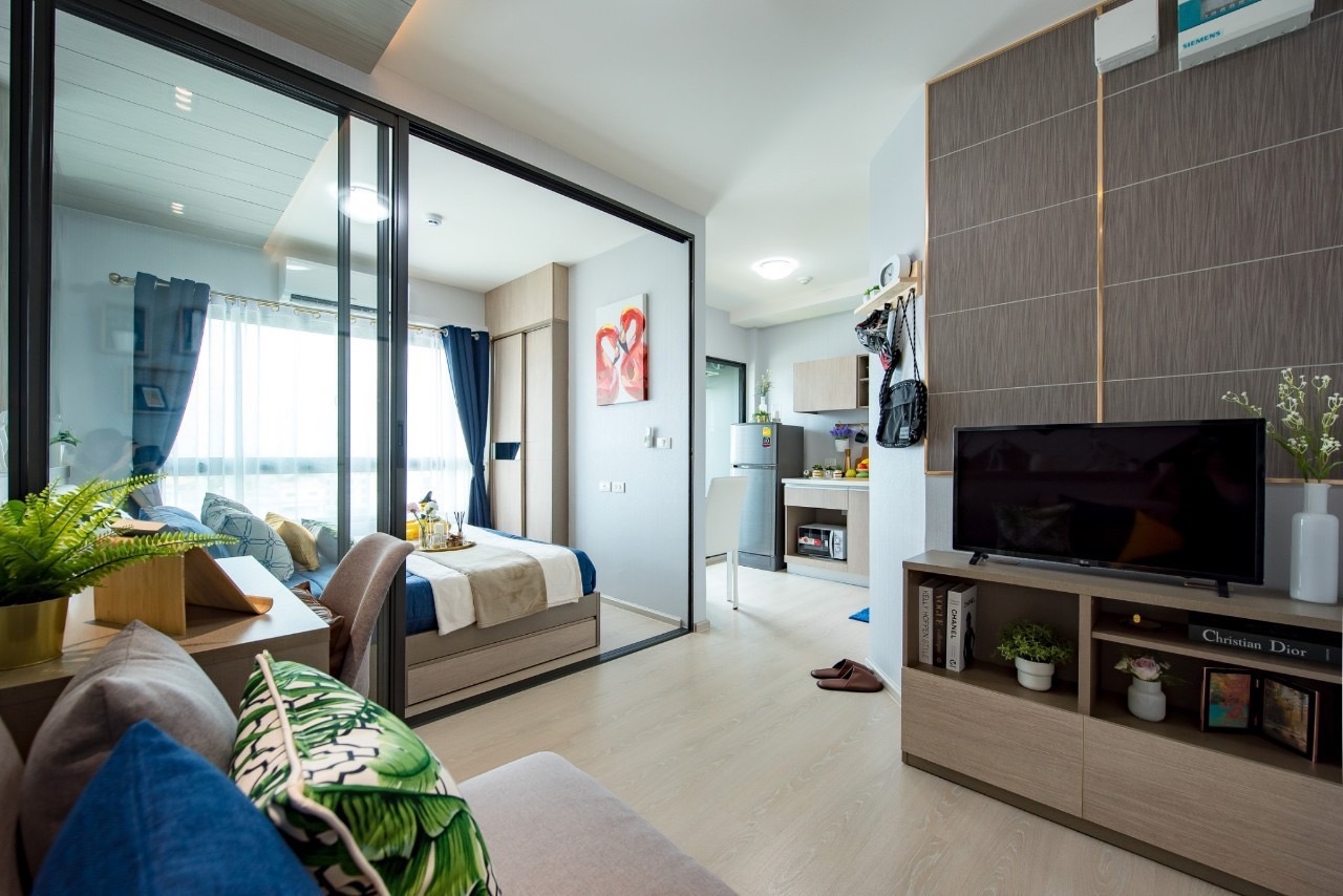 ❤️คอนโดสไตล์รีสอร์ท ดอนเมือง ใกล้รถไฟฟ้า ใกล้สนามบินดอนเมือง ❤️ฟรีทุกค่าใช้จ่าย ฟรีเฟอร์ ฟรีเครื่องใช้ไฟฟ้า ❤️กู้เกินได้ กู้ตกแต่งได้ ❤️Condo Resort Donmueang Near BTS