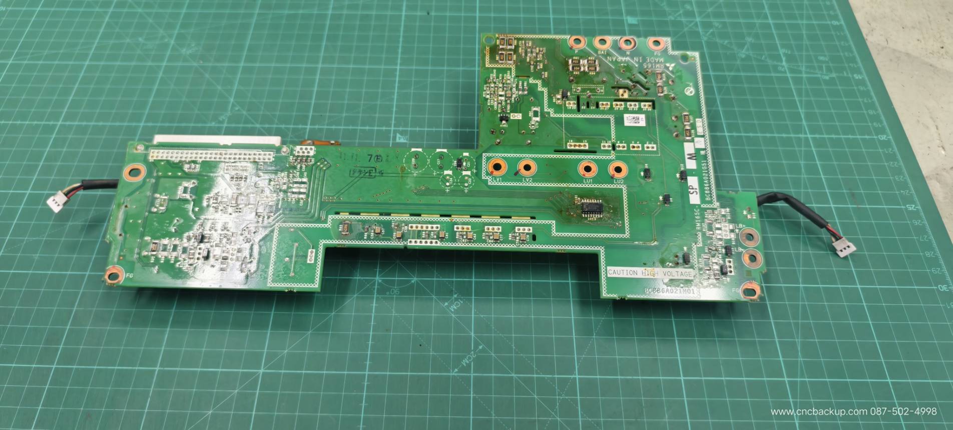 MITSUBISHI RM165C-SP-M SPINDLE POWER DRIVER BOARD