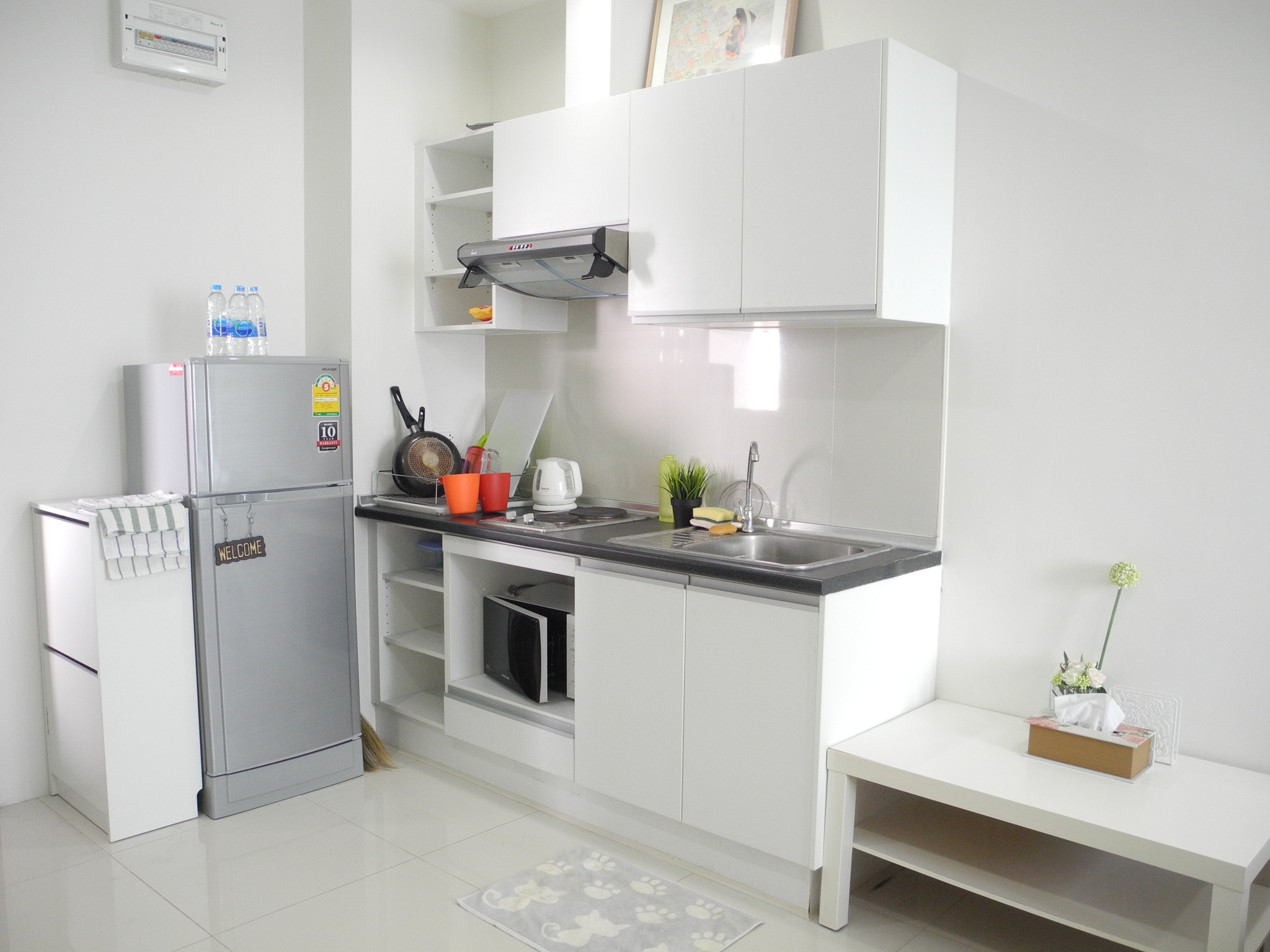 ให้เช่าห้องมุม 2ห้องนอน2ห้องน้ำ Astro Chaeng Wattana ตกแต่งครบพร้อมอยู่ Line ID : Smile-easy