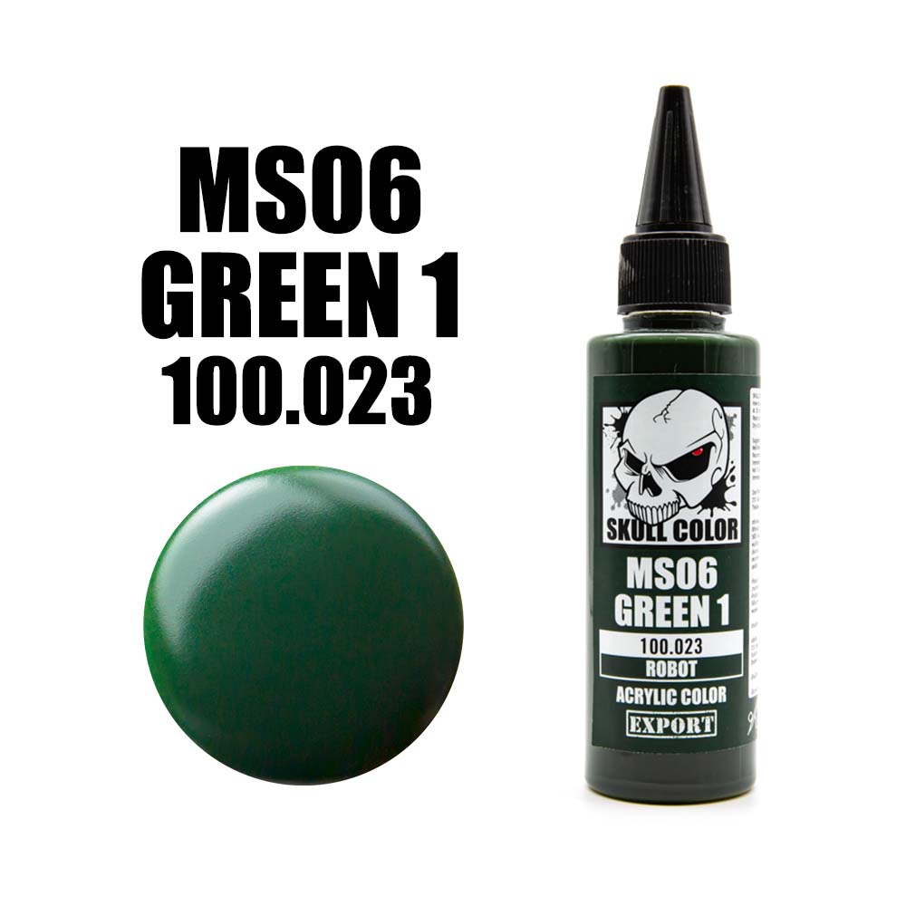 skull 100.023 ms06 green 1 60ml.