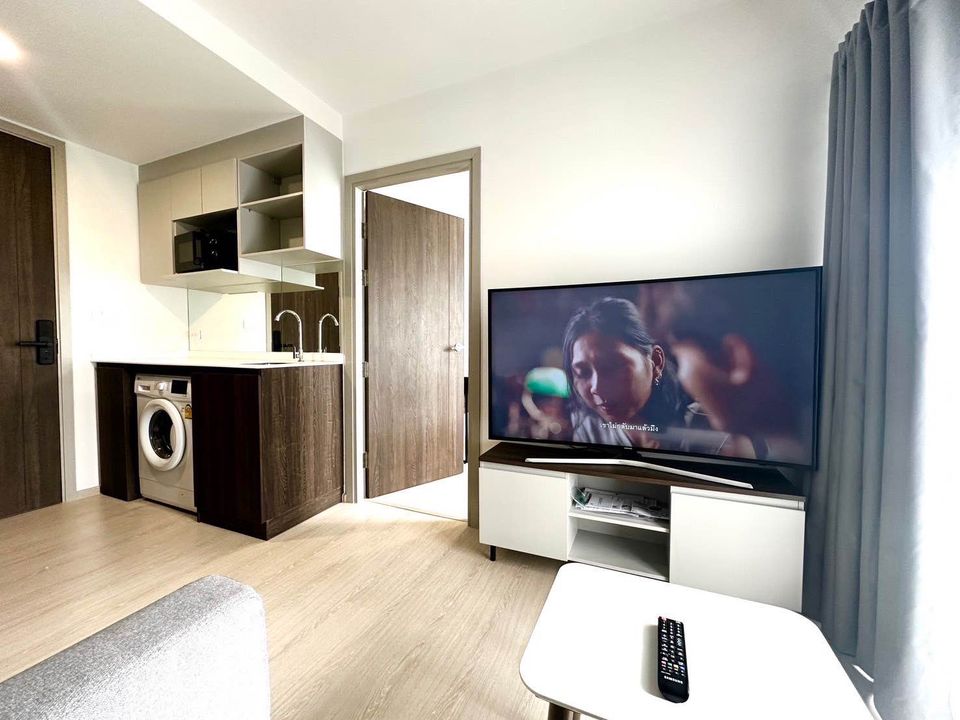 ปล่อยเช่าคอนโด Nue Cross Khu Khot Station (นิว ครอส คูคต สเตชัน) -1ห้องนอน 1ห้องน้ำ 1ห้องนั่งเล่น - ใกล้ BTS คูคต - ขนาดห้อง 27 ตรม. ชั้น 3 ตึก A