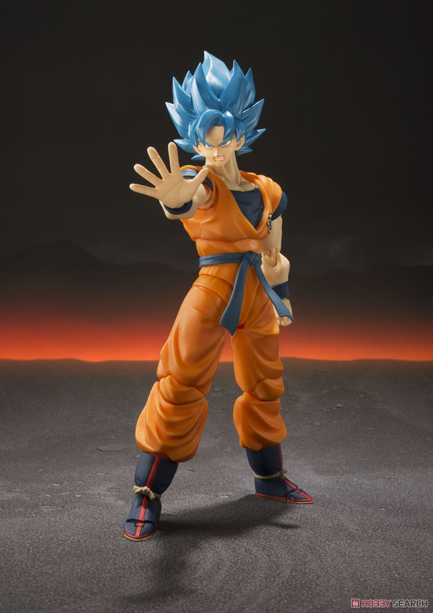 Bandai tamshii 4573102557001 s.h.figuarts super saiyan god super saiyan son goku