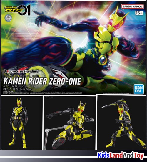 Bandai 4573102683281 Figure-rise Standard KAMEN RIDER ZERO-ONE RISING HOPPER